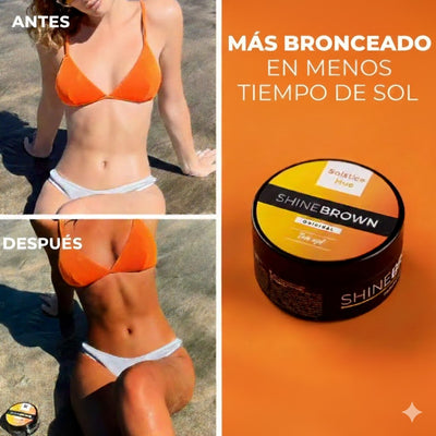 ShineBrown™ – Crema Bronceadora Aceleradora 3X